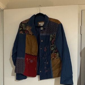 Koret Multicolor Patchwork Jean Jacket